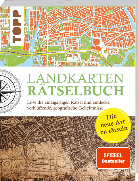 Landkarten R&auml;tselbuch - die R&auml;tselinnovation. - Norbert Pautner