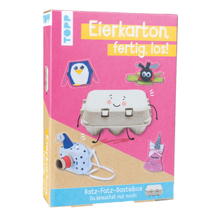 Ratz-Fatz-Bastelbox. Eierkarton, fertig, los!