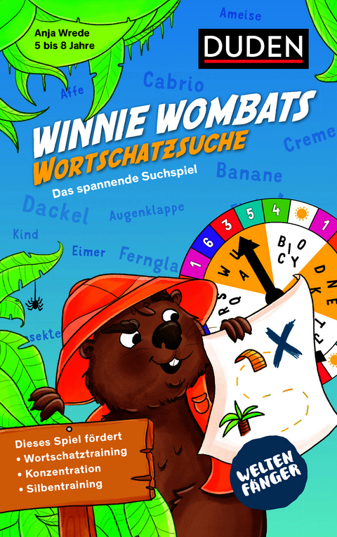 Weltenf&auml;nger: Winnie Wombats Wortschatzsuche (Spiel) - Anja Wrede