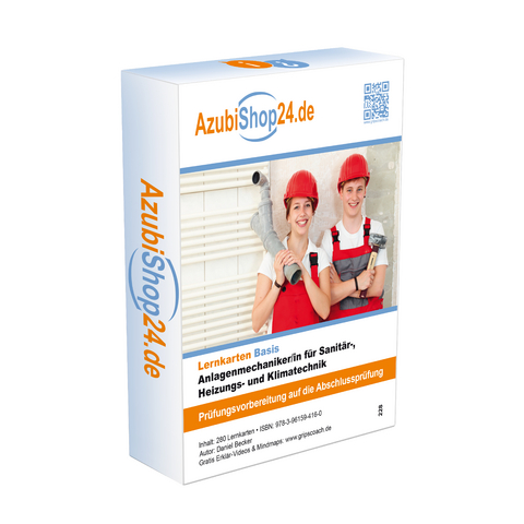 Lernkarten Anlagenmechaniker f&uuml;r Sanit&auml;r, Heizungs und Klimatechnik - Daniel Becker