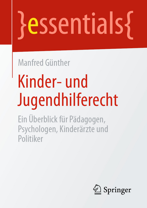 Kinder- und Jugendhilferecht - Manfred G&uuml;nther
