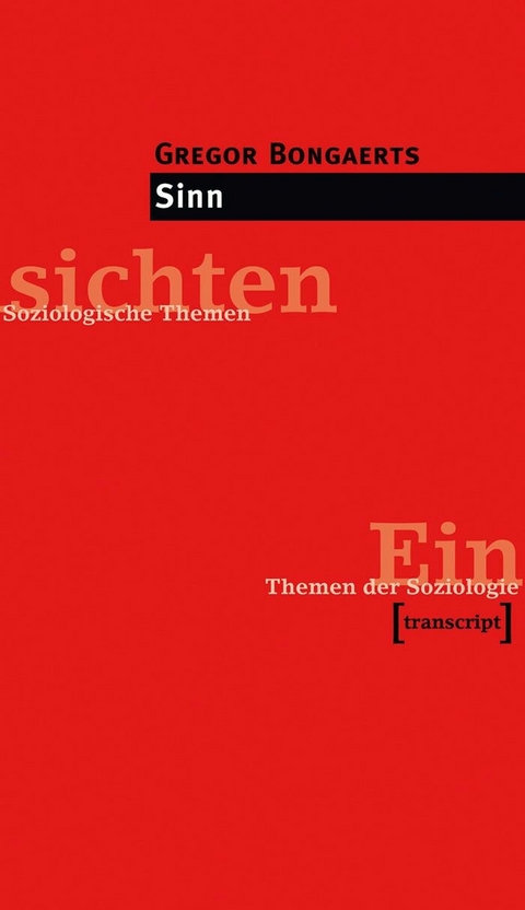 Sinn - Gregor Bongaerts