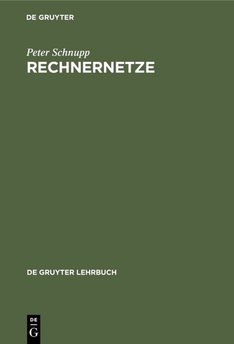 Rechnernetze - Peter Schnupp