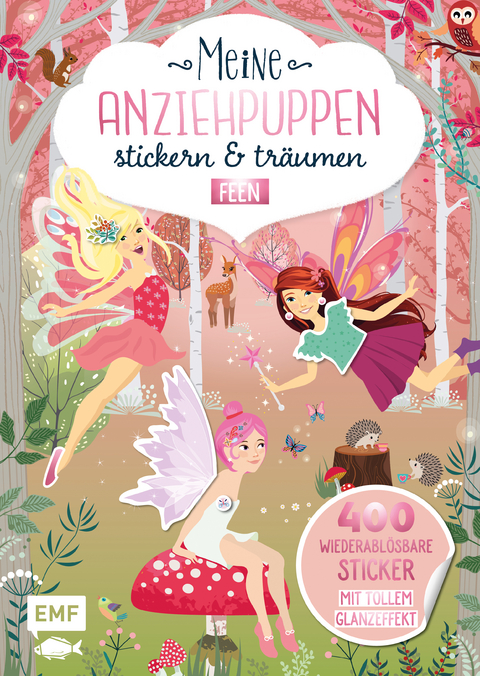 Meine Anziehpuppen &ndash; stickern & tr&auml;umen: Feen