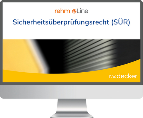 Sicherheits&uuml;berpr&uuml;fungsrecht (S&Uuml;R) online - 