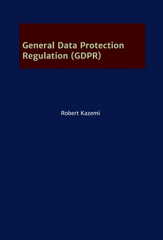 General Data Protection Regulation (GDPR)