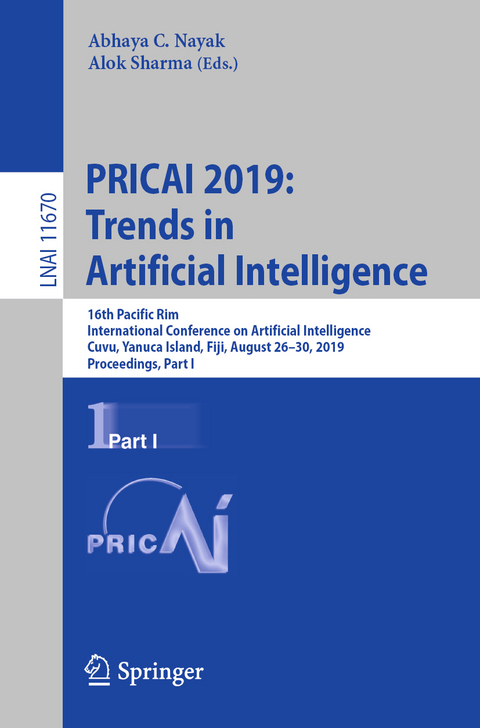 PRICAI 2019: Trends in Artificial Intelligence - 