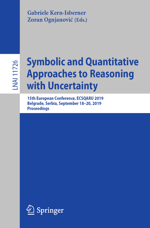 Symbolic and Quantitative Approaches to Reasoning with Uncertainty - 