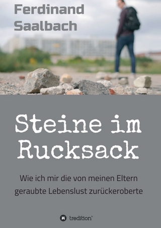 Steine im Rucksack