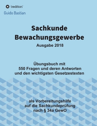 Sachkunde Bewachungsgewerbe