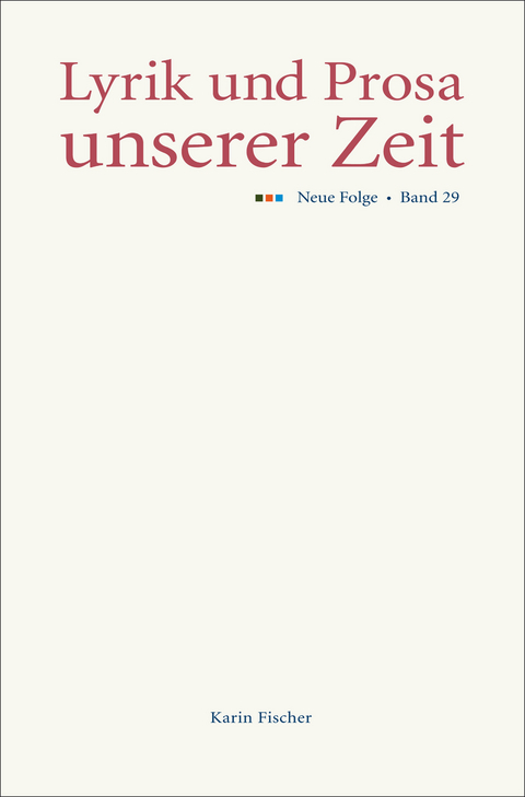 Lyrik und Prosa unserer Zeit - 