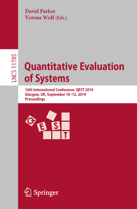 Quantitative Evaluation of Systems - 