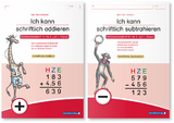 Ich kann schriftlich addieren und subtrahieren - 2 Arbeitshefte im Set - Katrin Langhans