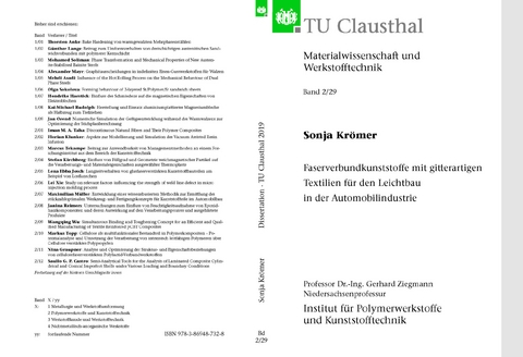 Faserverbundstoffe mit gitterartigen Textilien f&uuml;r den Leichtbau in der Automobilindustrie - Sonja Kr&ouml;mer