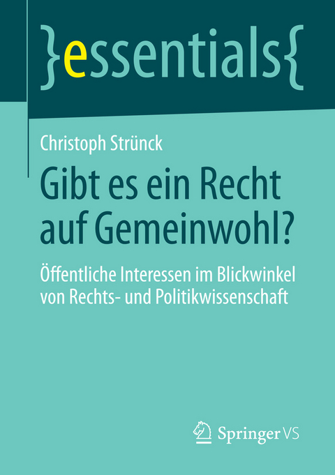 Gibt es ein Recht auf Gemeinwohl? - Christoph Str&uuml;nck