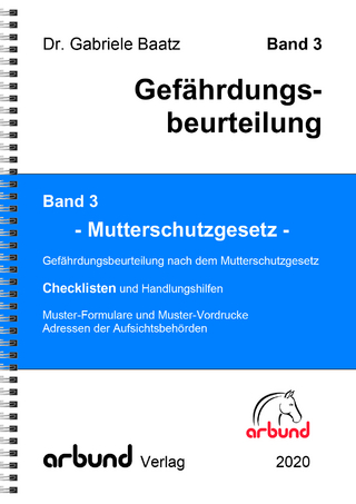 Band 3 - Gefährdungsbeurteilung 