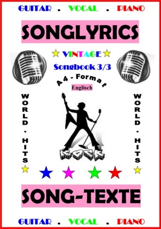 100 Englische Songtexte (3/3): Welthits + Gitarren-Playbacks