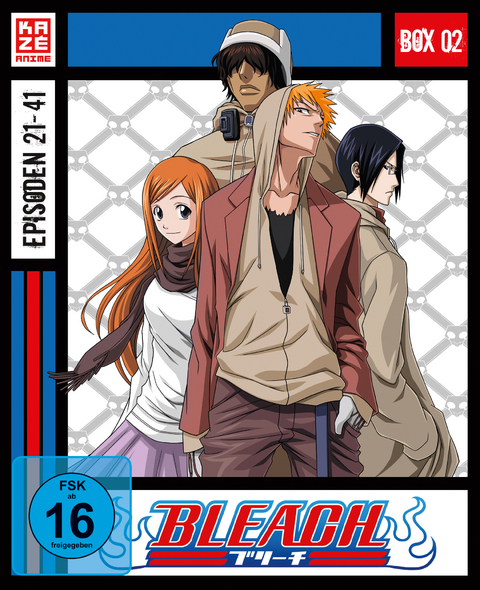 Bleach TV-Serie - Blu-ray-Box 2 (Episoden 21-41) (3 Blu-rays) - Noriyuki Abe