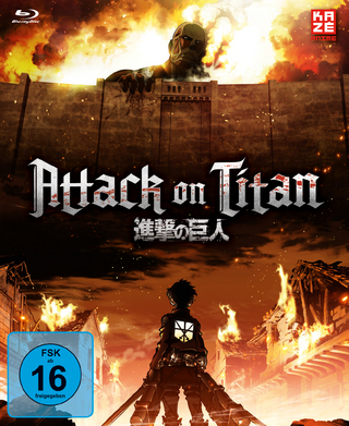 Attack on Titan - 1. Staffel - Gesamtausgabe (4 Blu-rays)