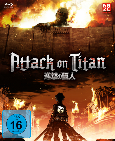 Attack on Titan - 1. Staffel - Gesamtausgabe (4 Blu-rays) - Tetsuro Araki