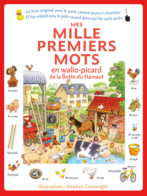 Mes mille premiers mots en wallo-picard de la Botte du Hainaut - Heather Amery