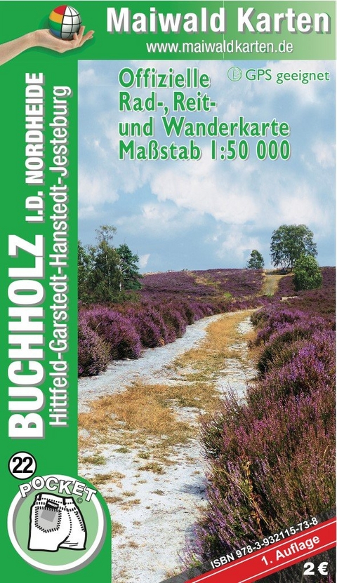 22 Buchholz id Nordheide - 1.Aufl. - Hittfeld - Garstedt - Hanstedt - Jesteburg - Bj&ouml;rn jr. Maiwald