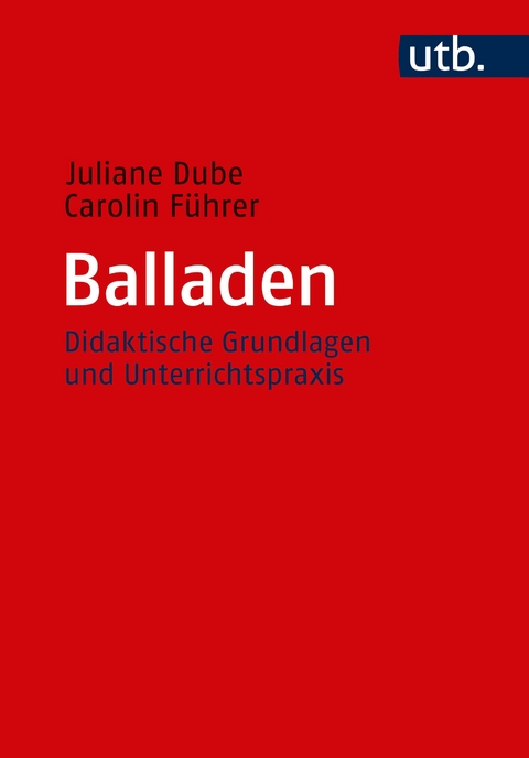 Balladen - Juliane Dube, Carolin F&uuml;hrer