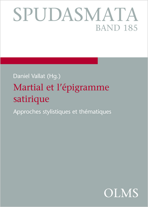Martial et l'&eacute;pigramme satirique - 