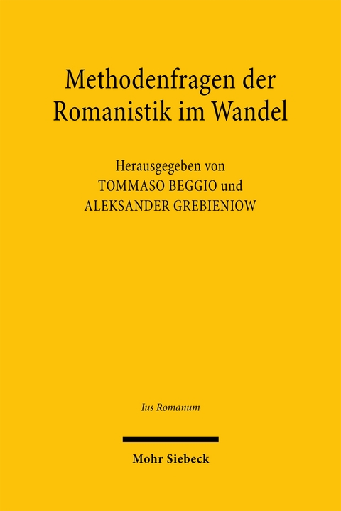 Methodenfragen der Romanistik im Wandel - 