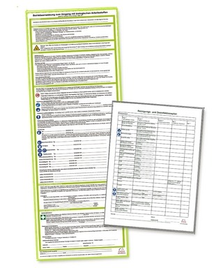 Betriebsanweisung zum Umgang mit Biostoffen