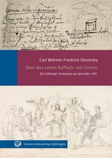 &Uuml;ber das Leben Raffaels von Urbino - Carl Wilhelm Friedrich Oesterley