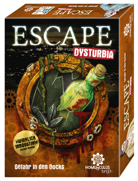 ESCAPE Dysturbia. Gefahr in den Docks - Alexander Diener, Daniel Wehr