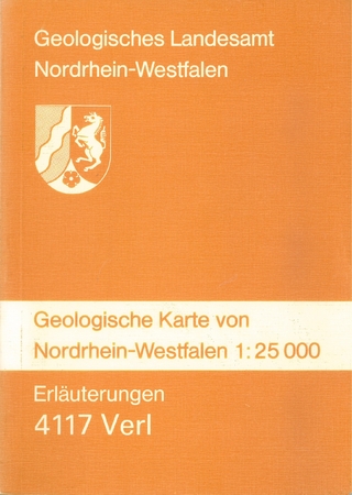 Geologische Karten von Nordrhein-Westfalen 1:25000 / Verl