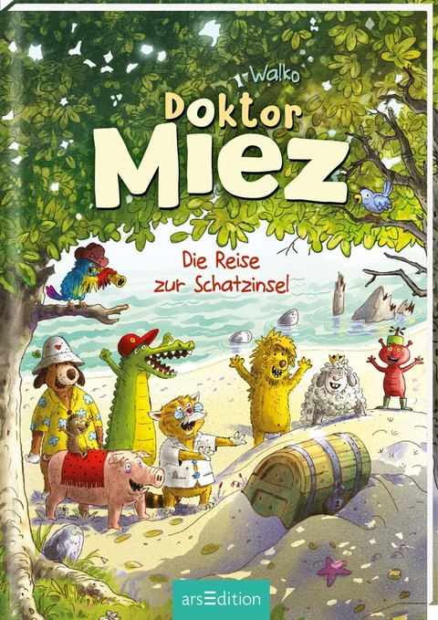 Doktor Miez - Die Reise zur Schatzinsel (Doktor Miez 4) -  Walko