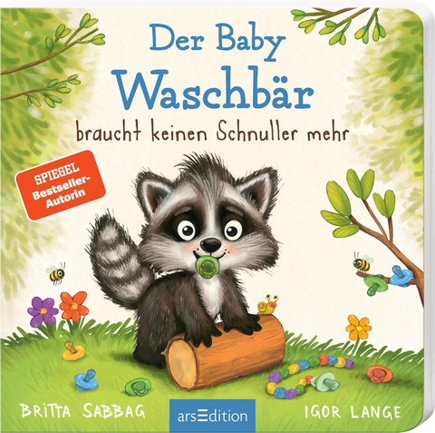 Der Baby Waschb&auml;r braucht keinen Schnuller mehr - Britta Sabbag