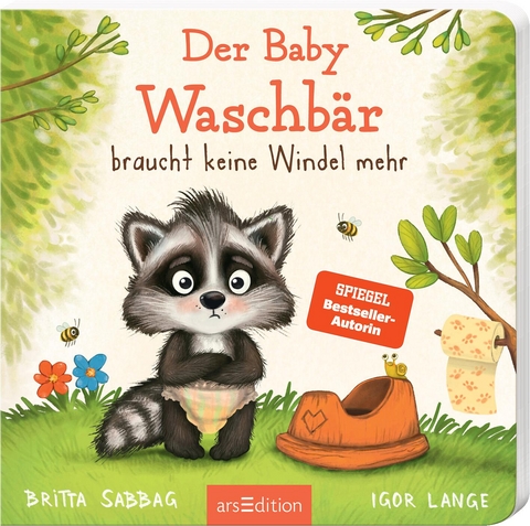 Der Baby Waschb&auml;r braucht keine Windel mehr - Britta Sabbag