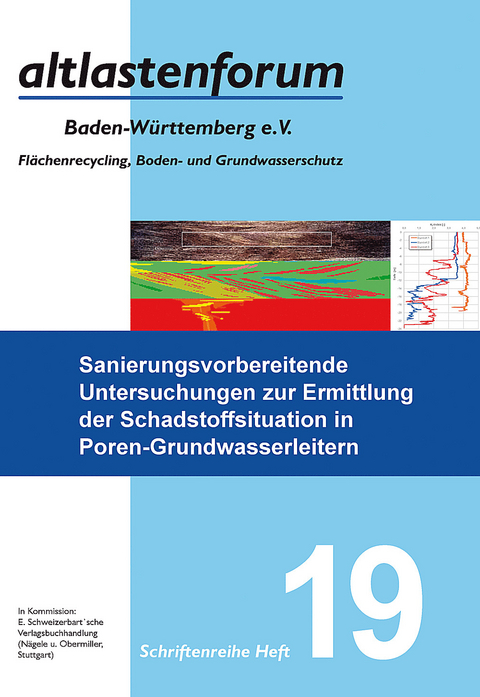 Sanierungsvorbereitende Untersuchungen zur Ermittlung der Schadstoffsituation in Poren-Grundwasserleitern - 