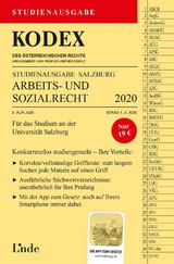 KODEX Studienausgabe Arbeits- und Sozialrecht 2022 - Doralt, Werner