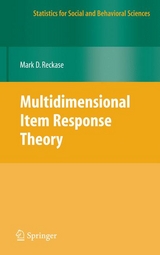 Multidimensional Item Response Theory -  M.D. Reckase