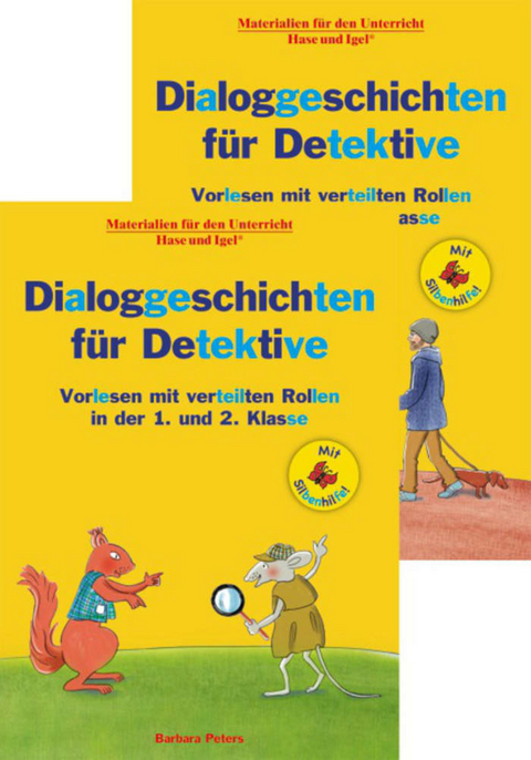 Kombipaket Dialoggeschichten f&uuml;r Detektive / Silbenhilfe