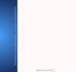 Daumenkinos selbstgemacht - Kreativer [ Geschenk ] Band - [ BLÄULICHER SEE ] - handliches Format