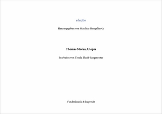 Thomas Morus, Utopia