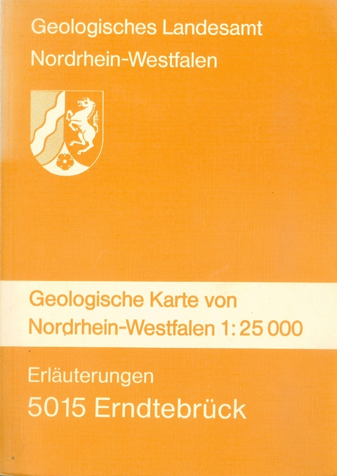 Geologische Karten von Nordrhein-Westfalen 1:25000 / Erndtebr&uuml;ck - Manfred Lusznat
