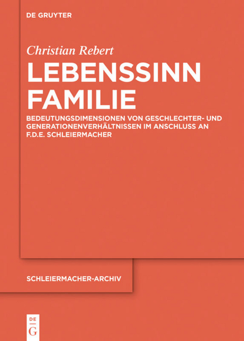 Lebenssinn Familie - Christian Rebert