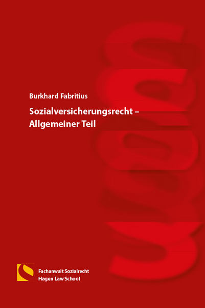 Sozialversicherungsrecht &ndash; Allgemeiner Teil - Burkhard Fabritius