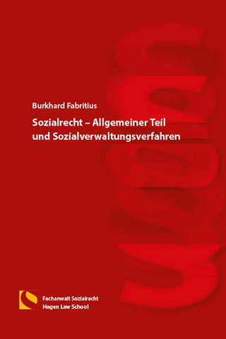 Sozialrecht – Allgemeiner Teil und Sozialverwaltungsverfahren