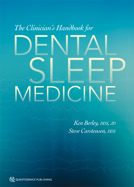 The Clinician's Handbook for Dental Sleep Medicine - Ken Berley