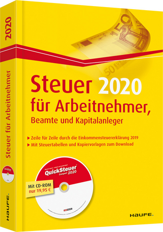 Steuer 2020 für Arbeitnehmer, Beamte und Kapitalanleger - inkl. CD-ROM