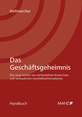 Das Gesch&auml;ftsgeheimnis - Dominik Hofmarcher