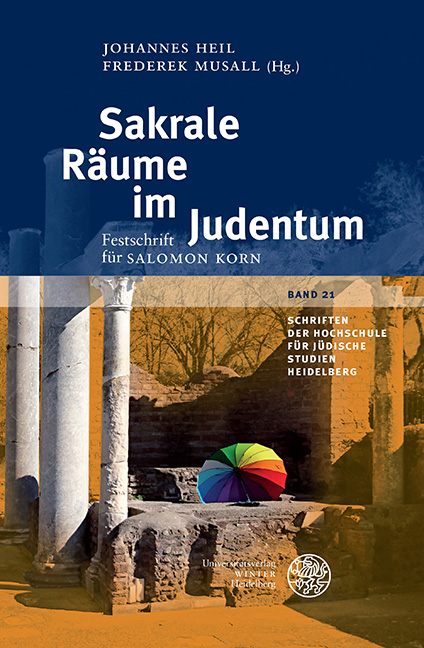 Sakrale R&auml;ume im Judentum - 